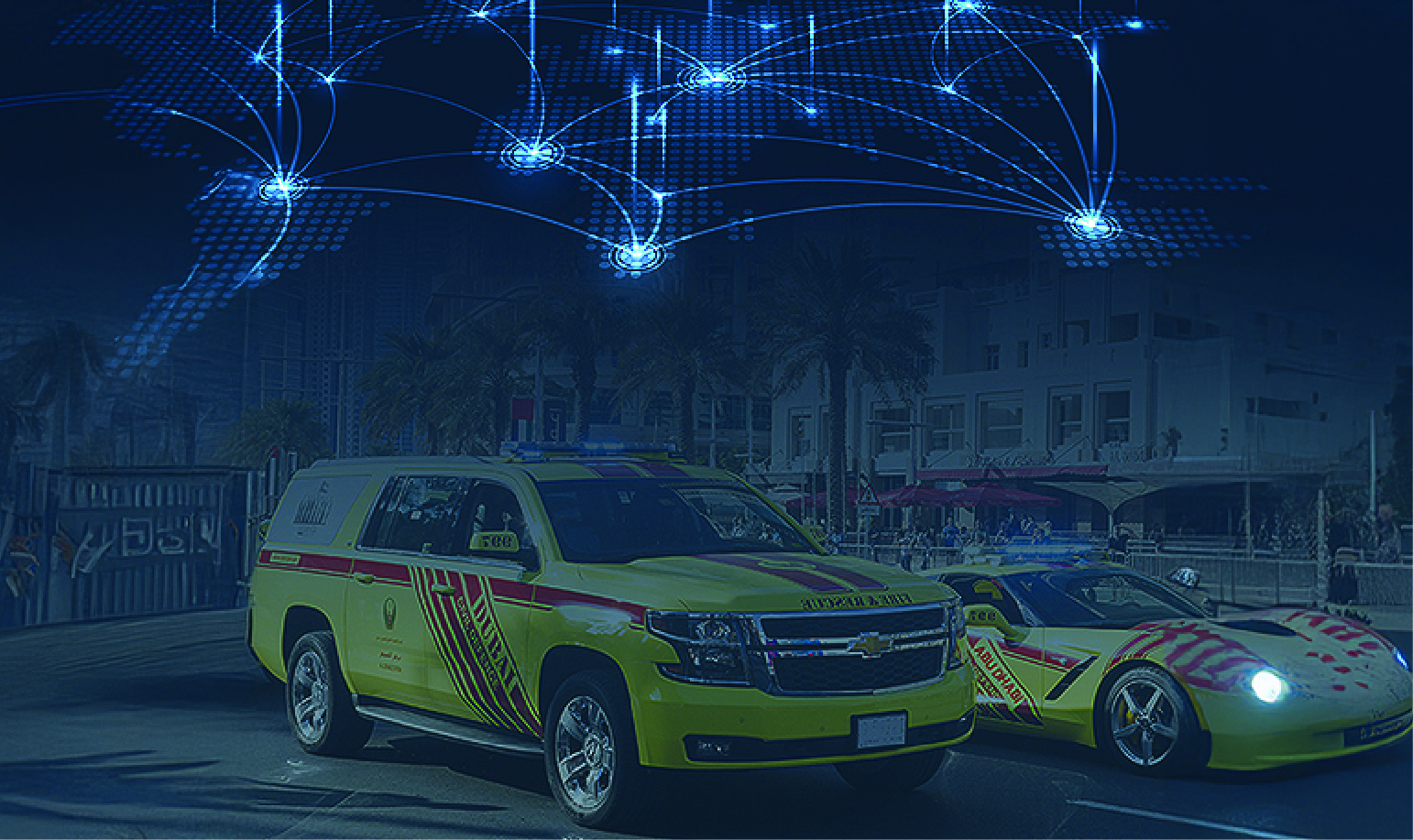 Smart Civil Defense Vehicles ​